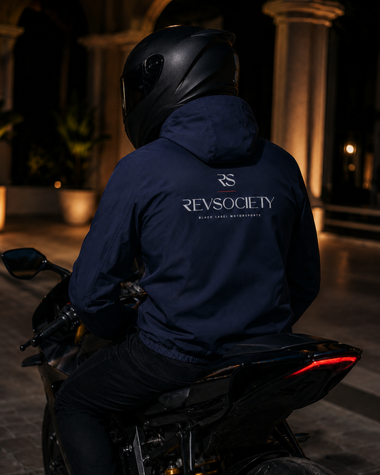 RevSociety Black Label Motorsports Soft Hooded Jacket