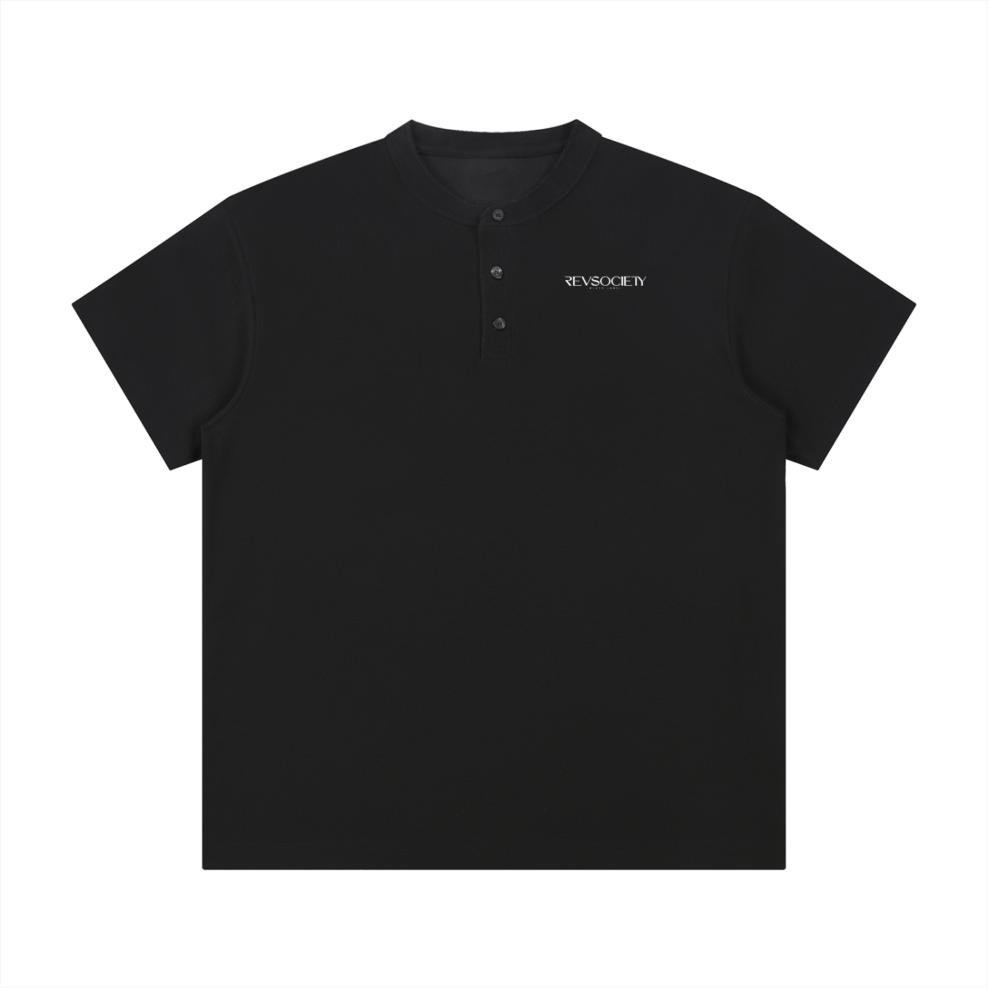 RevSociety Black Label Short Sleeve Henley